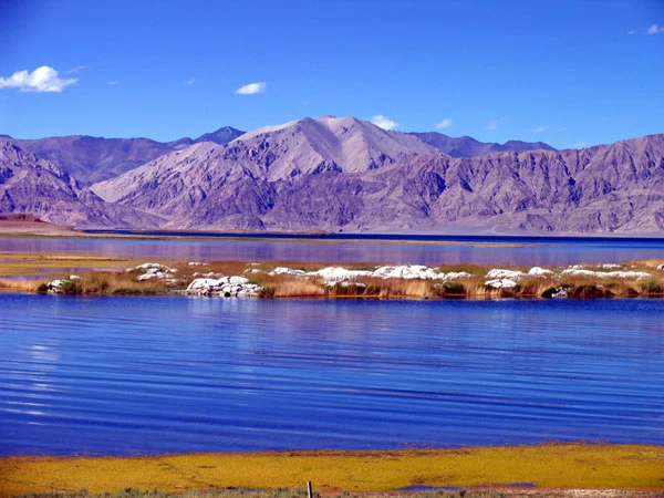 Lake Manasarovar in Tibet - Scenic View
