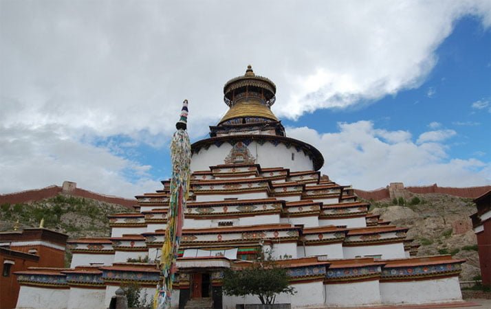 Kumbu Stupa of Palcho Monastery (also called Pelkhor), Tibet