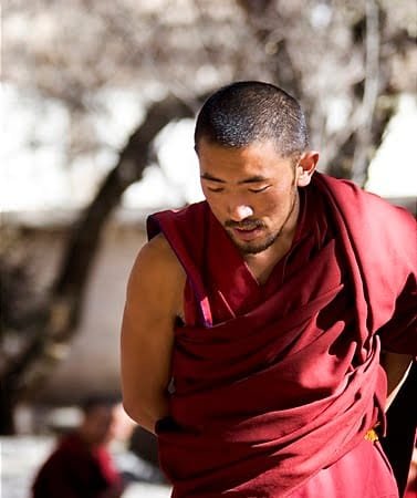 Middle-Aged Lama, Tibet