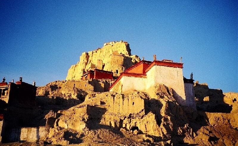 Guge Kingdom Ruins in Tibet - Ancient Structures