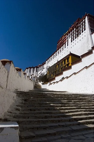 Potala Palace in Tibet - Stairs
