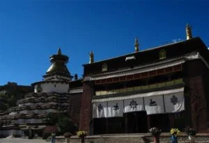 Gyantse Pelkhor Stupa in Tibet