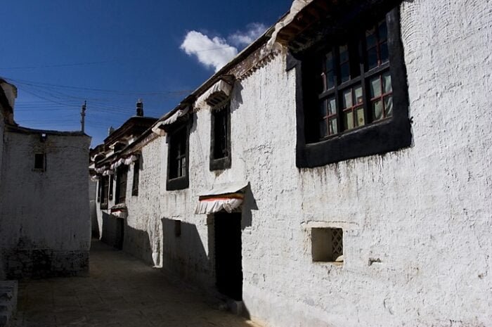 Thick Wall of Tibetan Houses