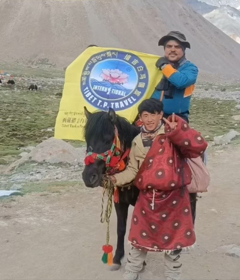 Horse Riding in Tibet