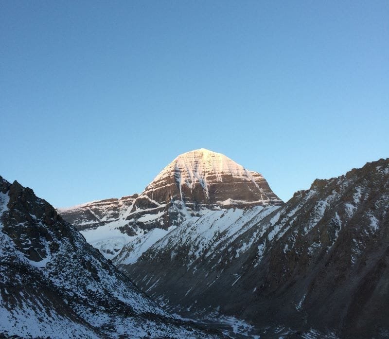 Sunrise of Mount Kailash in Tibet