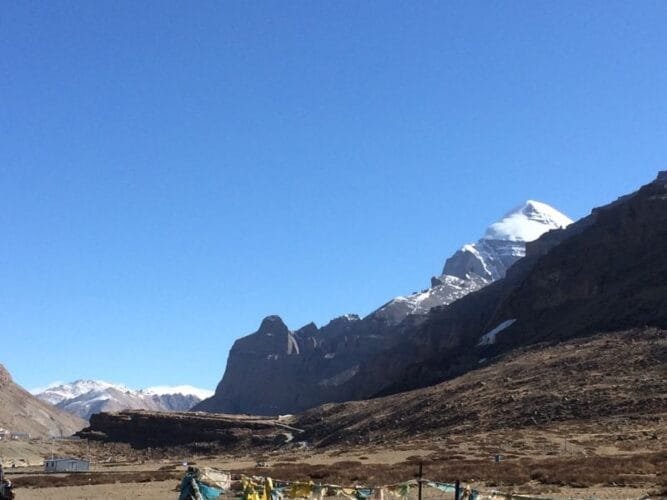 Half Face of Mount Kailash, Tibet