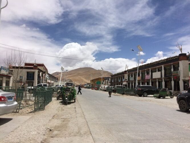 A Town in Western Tibet