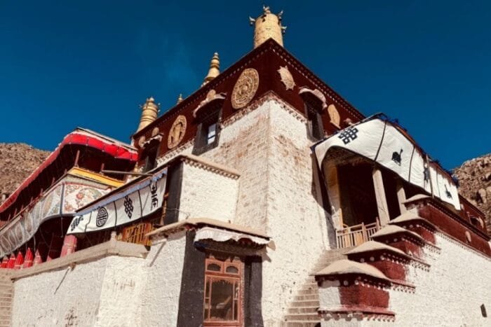 Drepung Monastery academic traditions on the 15-day Kailash-Manasarovar group tour