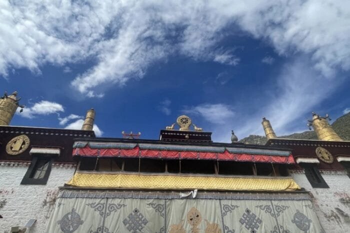 Sera Monastery hill location for 8-day Everest group tour